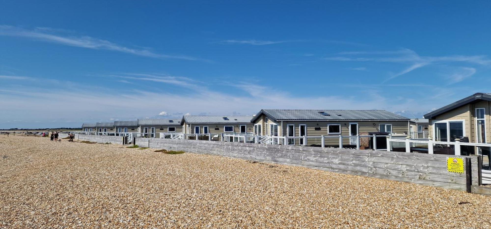 The Burrows Holiday Caravan, Seal Bay Selsey Bagian luar foto